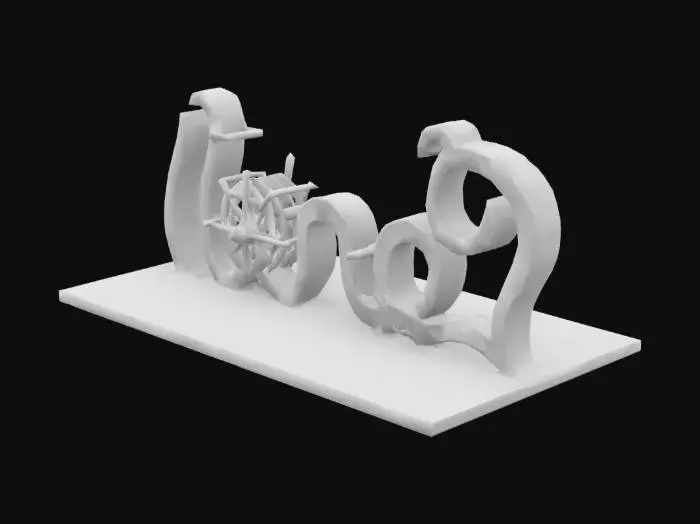 3D model for Sculpted Elegance