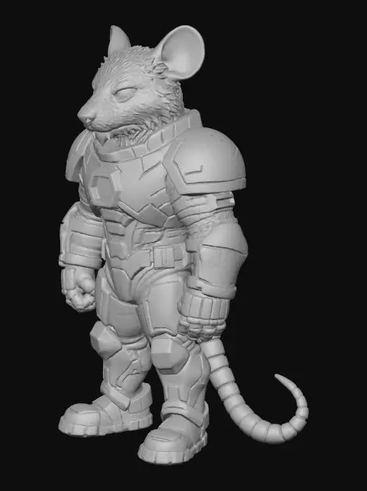 3D model for Rodent Warrior