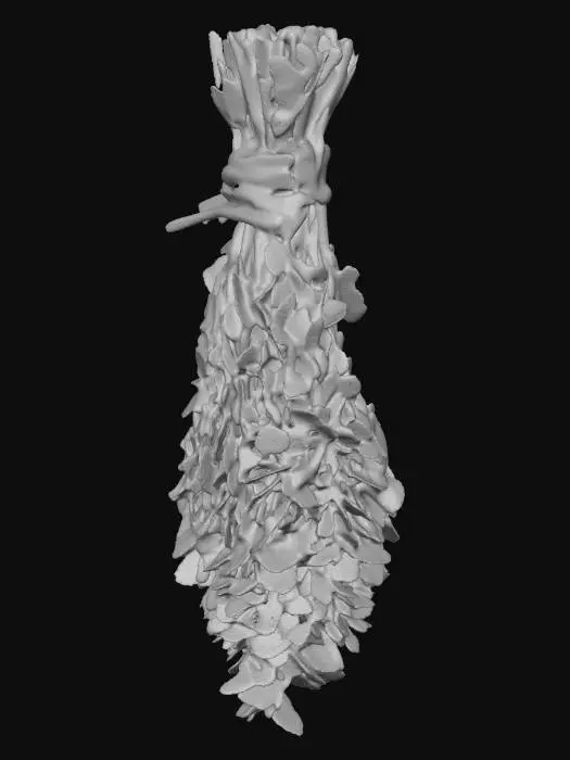 3D model for hanging herbs, marigold