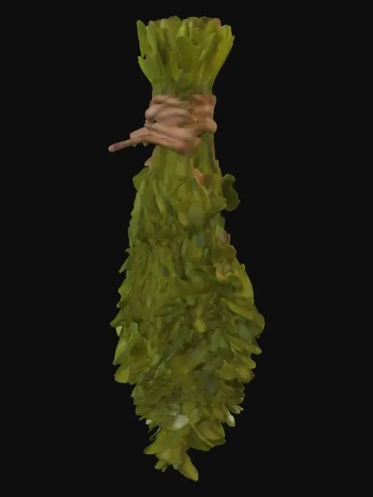 3D model for hanging herbs, marigold