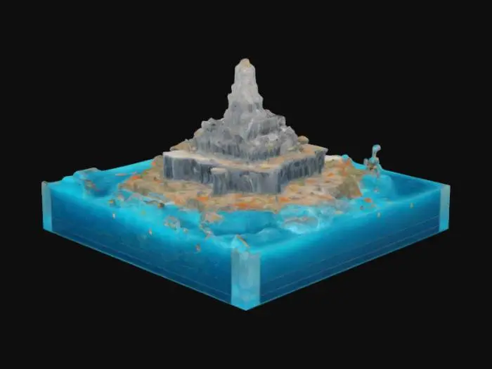 3D model for Lost Ruins of Atlantis