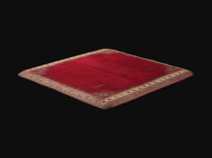 3D model for Red rug