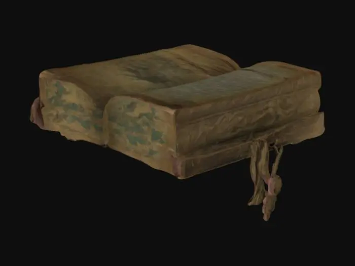 3D model for A book on European folklore and mythology.