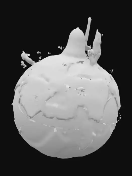 3D model for #AroundTheWorld#, 