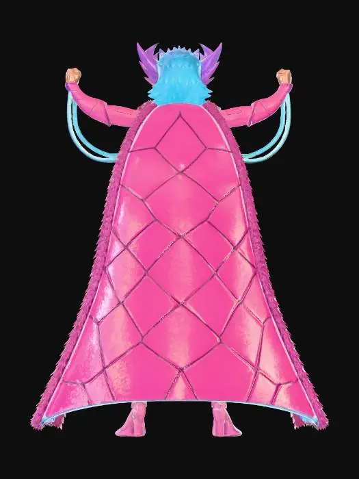 3D model for Violet Vanguard