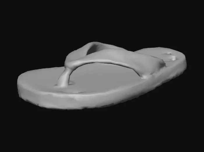 3D model for Old Blue Flip-Flop