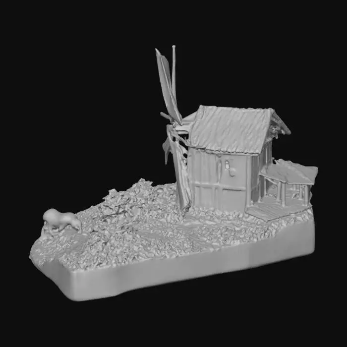 3D model for Nông Trại