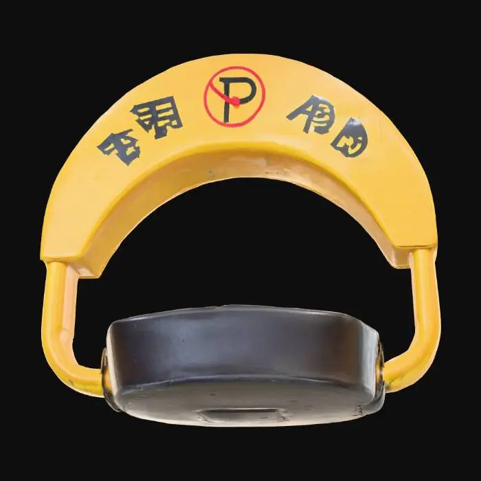 3D model for Reserved Parking Barrier