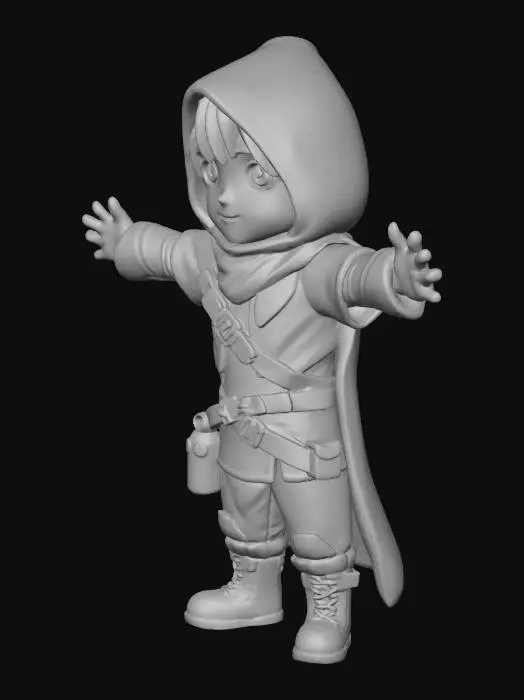 3D model for Explorer Doll