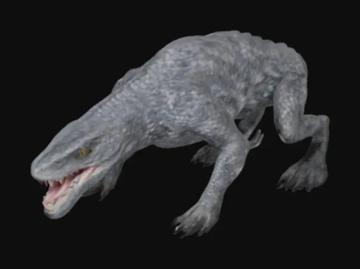 3D model for Water Beast