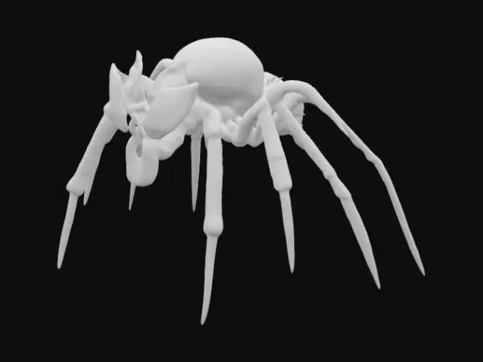 3D model for Floral Spider