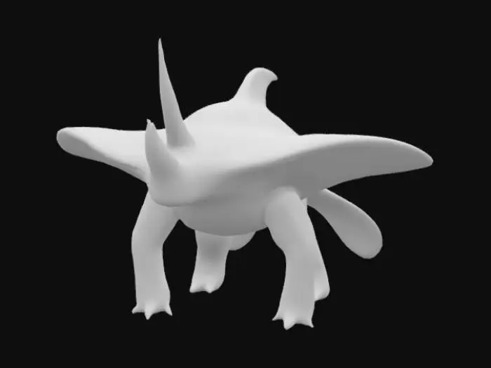 3D model for Stingray rhino hybrid 