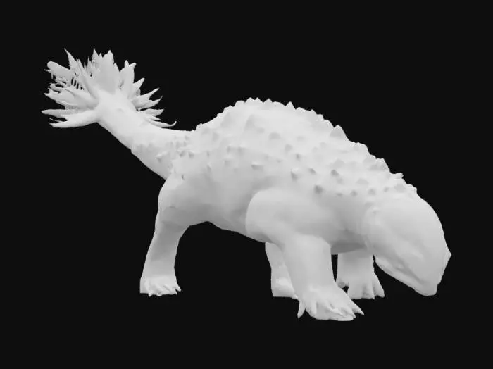 3D model for Ankylosaurus Stroll