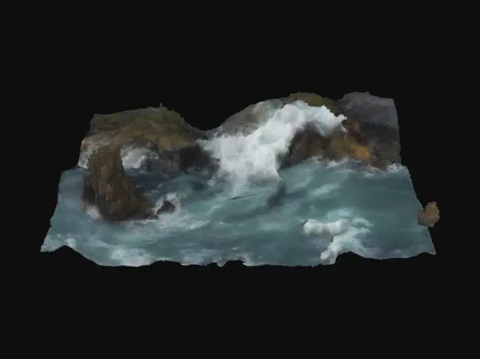 3D model for Coastal Symphony, #ocean#