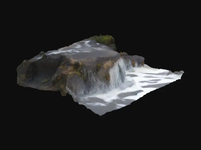3D model for Tide's Edge, #ocean#