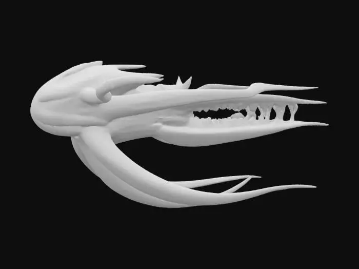 3D model for Ancient Swimmer, #ocean#