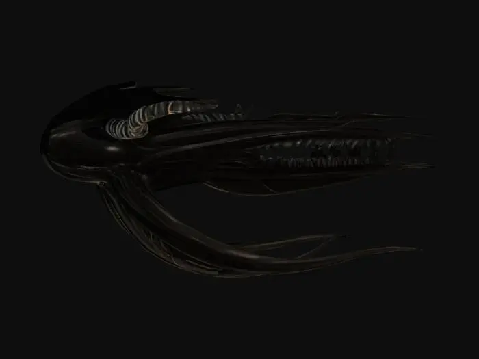 3D model for Ancient Swimmer, #ocean#