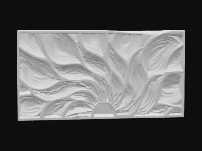 3D model for Abstract Wood Layers