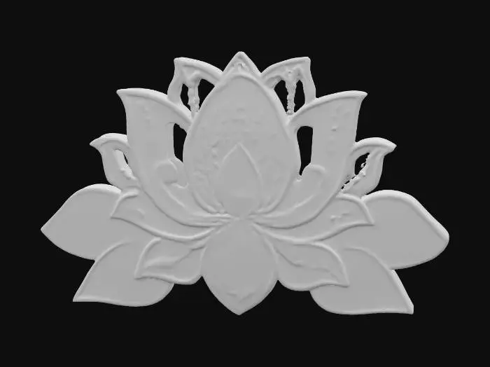 3D model for Mandala Bloom