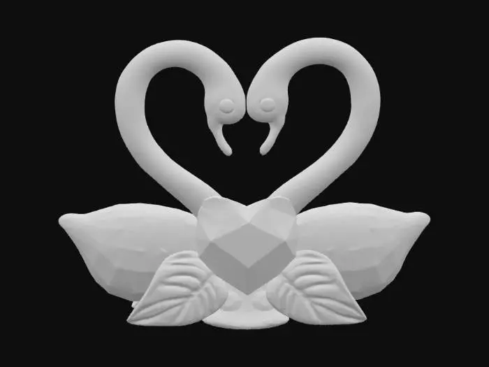 3D model for Swan Heart Harmony