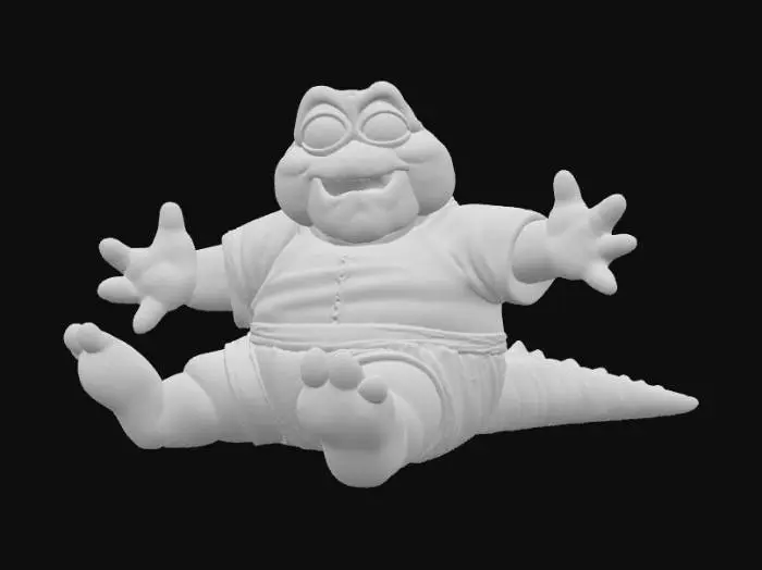 3D model for Dino Tot Jumping