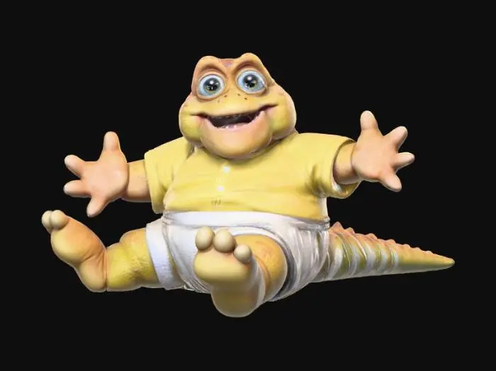 3D model for Dino Tot Jumping