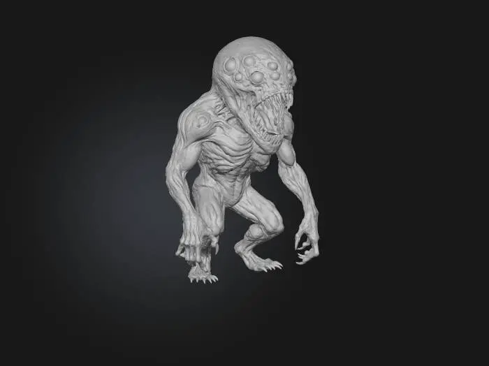 3D model for Nightmare Gazer, #Halloween2025#