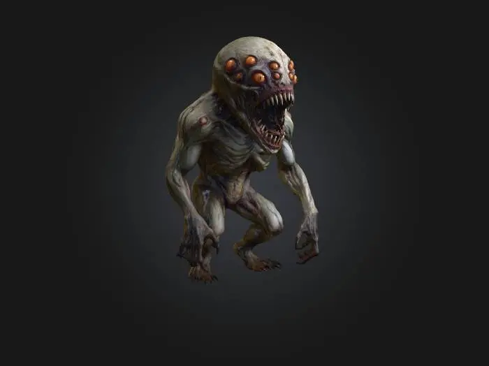 3D model for Nightmare Gazer, #Halloween2025#