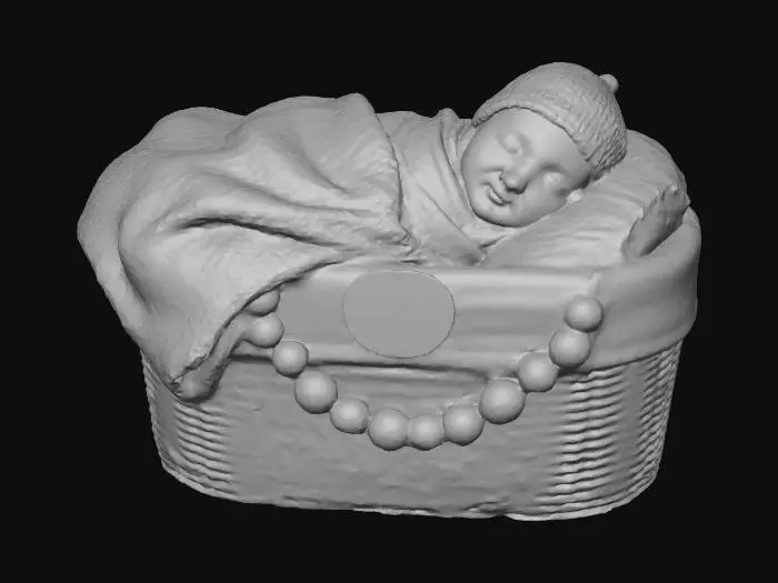 3D model for Serene Holiday Slumber, #Christmas2025#