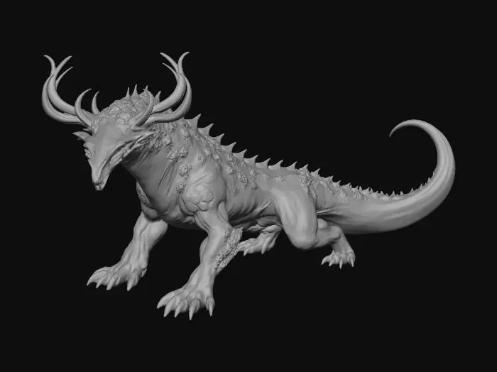 3D model for Forest Leviathan