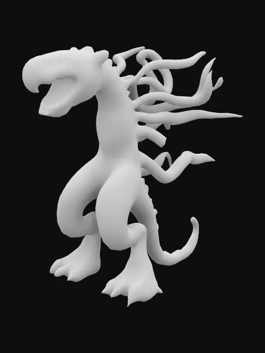 3D model for Shadow Serpent Emblem