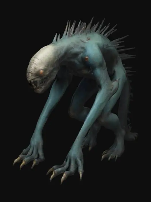 3D model for Sci-Fi,, Organic, Full Body, Fantasy, Geiger inspired monster 