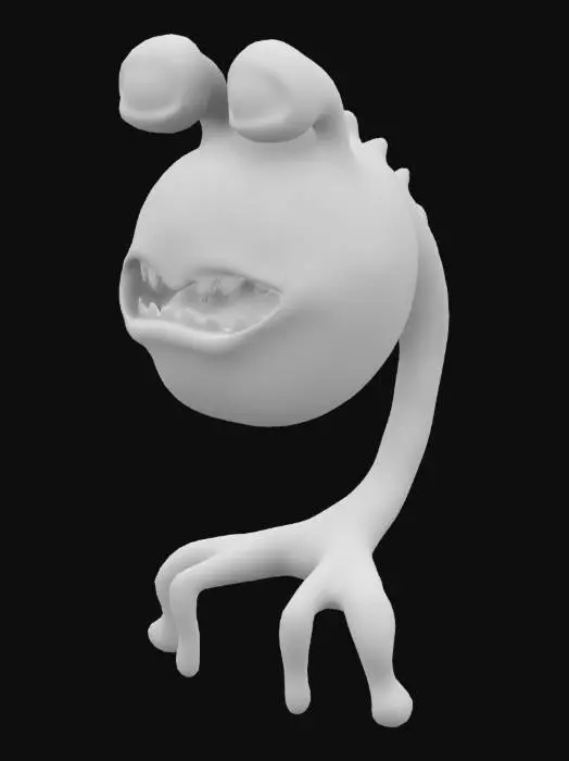 3D model for Frog Lips