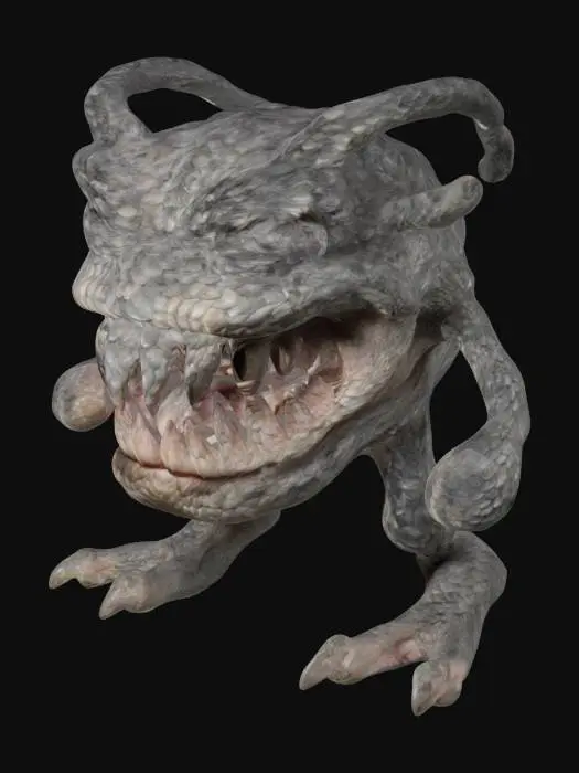 3D model for Teeth monster 