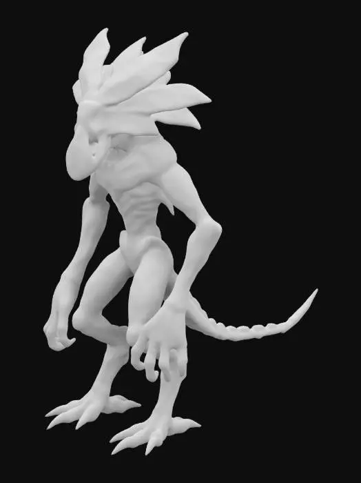 3D model for Floral Beast