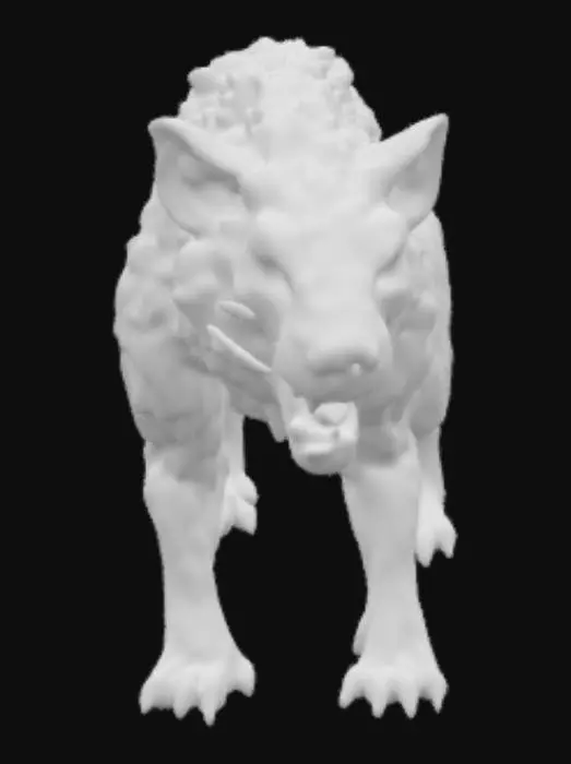 3D model for Lion rat hybrid 