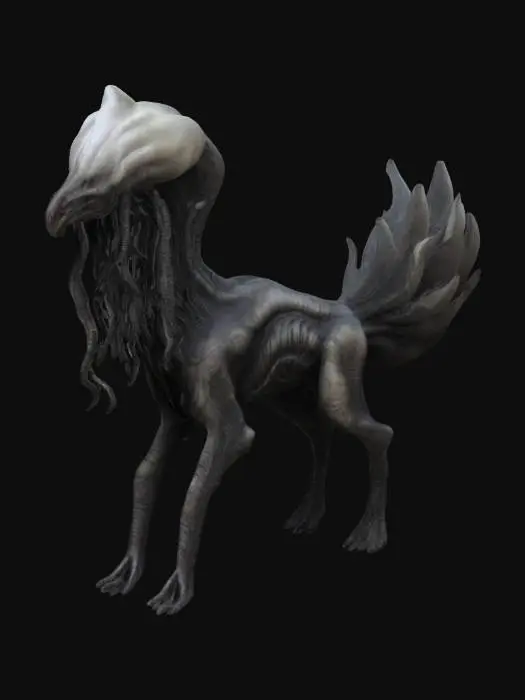 3D model for Mystical Guardian