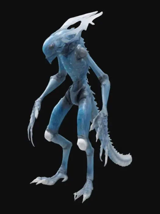 3D model for Anomalocaris humanoid hybrid 