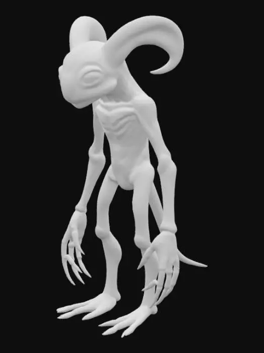 3D model for Anomalocaris humanoid hybrid 