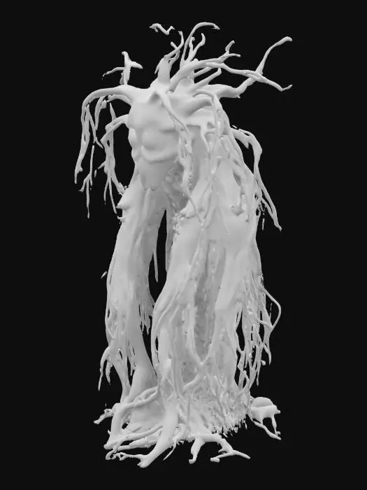 3D model for Weeping willow monster 