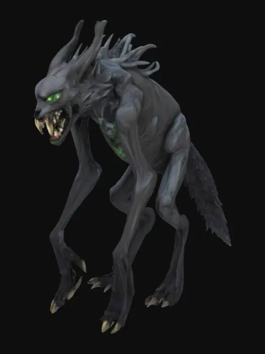 3D model for Scorn inspired wolf 