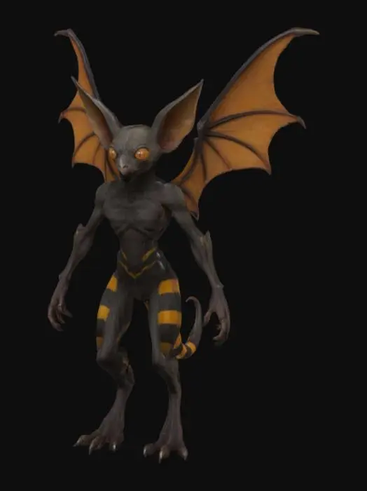 3D model for Bat hornet hybrid 