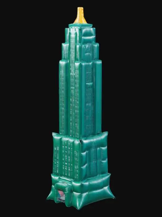 3D model for #AroundTheWorld#, inflatable empire state building 