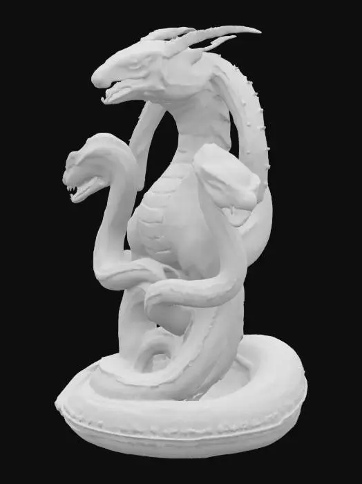 3D model for #AroundTheWorld#,  sphinx hydra hybrid 