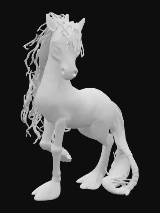 3D model for Sea Robin horse hybrid 