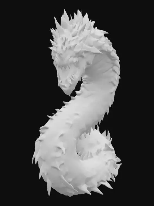 3D model for Desert Apex Serpent