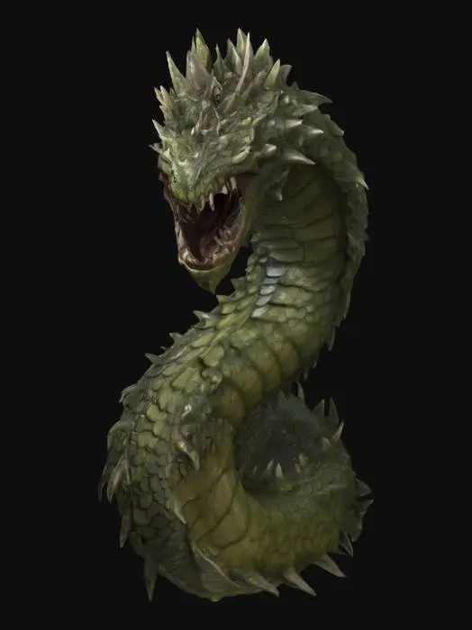 3D model for Desert Apex Serpent