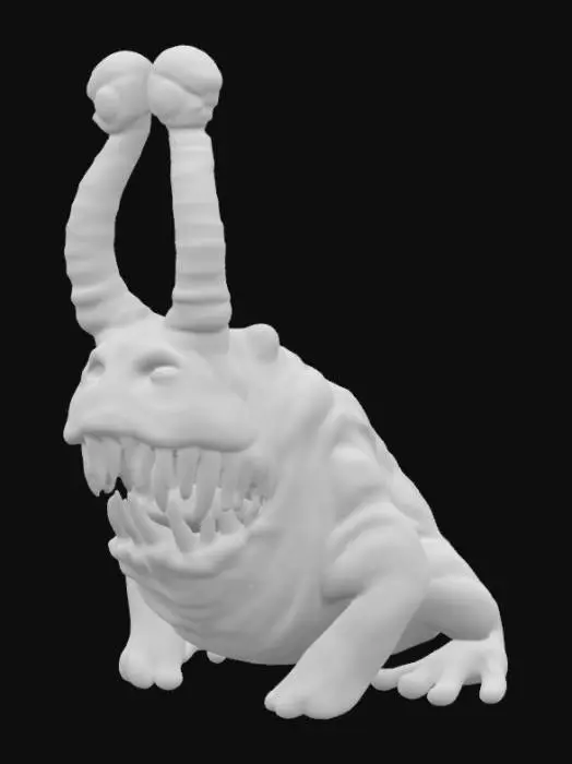 3D model for Gleeful Monster