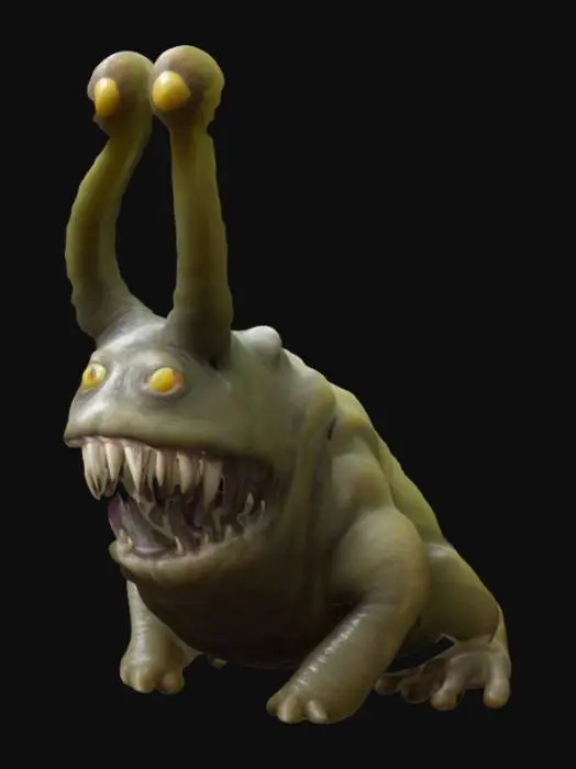 3D model for Gleeful Monster