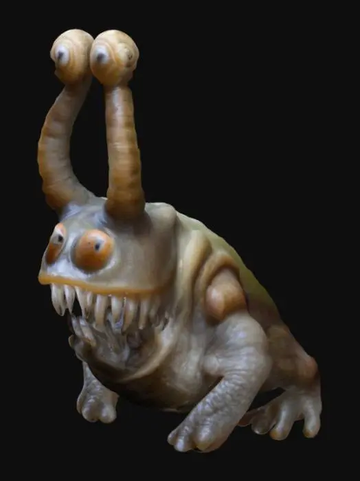 3D model for Gleeful Monster